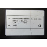 Hönle UV lamp VG UVAHAND 250 GS. Used.